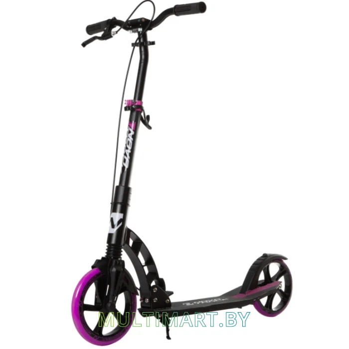 Самокат Novatrack Deft Pro Brake 230BFS.DEFT.BVT21 (фиолетовый/черный, 2021)